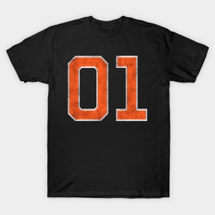 Dukes General Lee 01 Number T-Shirt